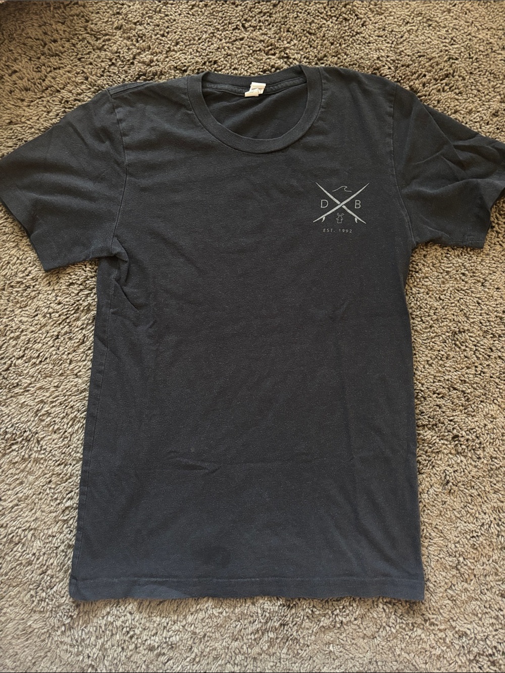 Dutch Bros Black Short Sleeve Logo Tee